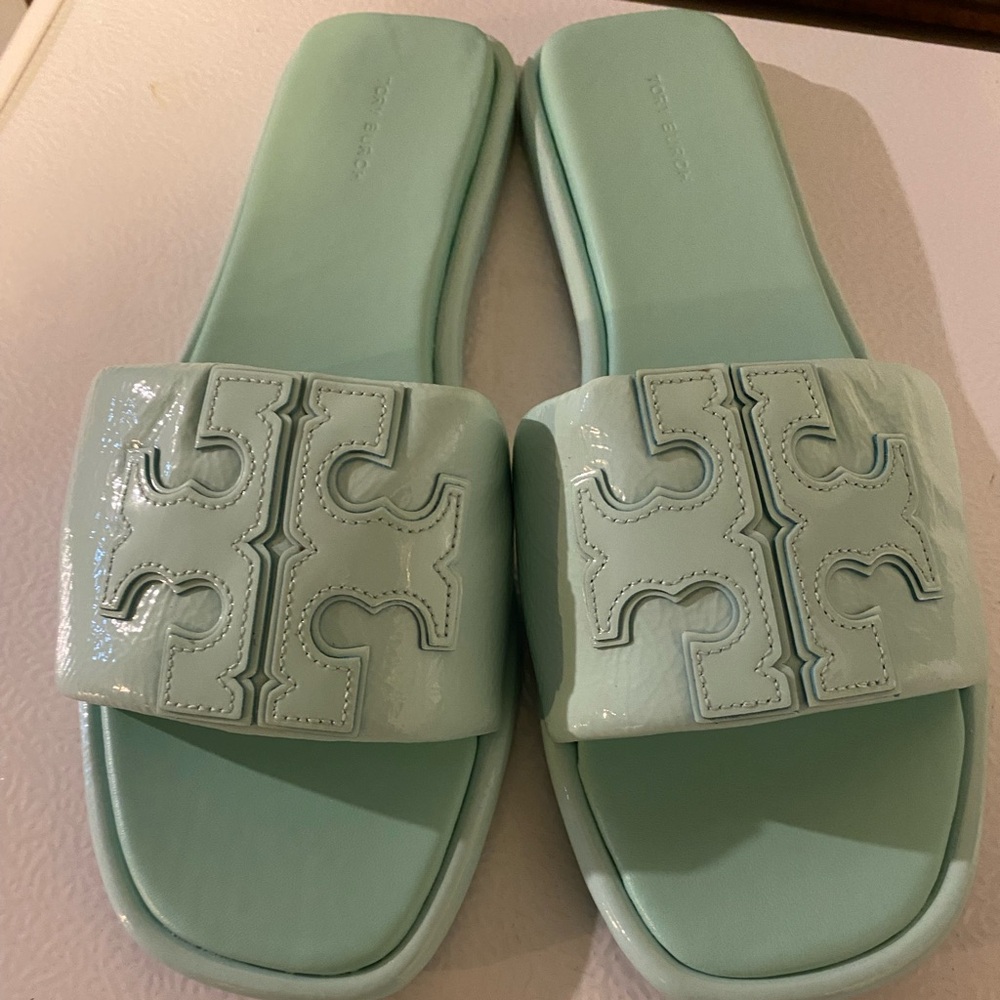 Tory Burch Double T Slide 11M
